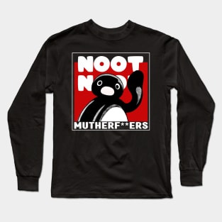 Funny Noot Noot Penguin Long Sleeve T-Shirt